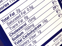 Nutritional labelling