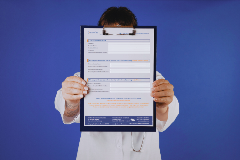 Critical Results Callouts Form